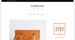 Desktop Screenshot of coziplace.com