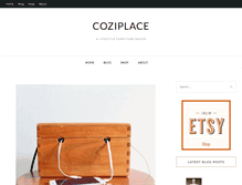 Tablet Screenshot of coziplace.com